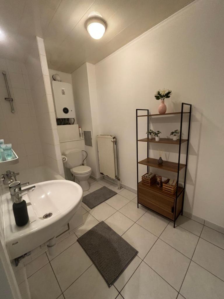 Modern 1BR and Sofa Bed Near Airport 8