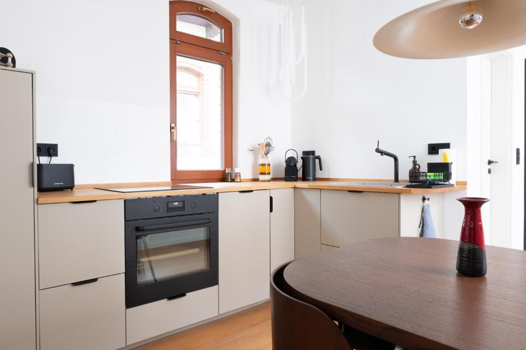 Ästhetische & Helle Design Apartments, Leipzig-Altlindenau 6