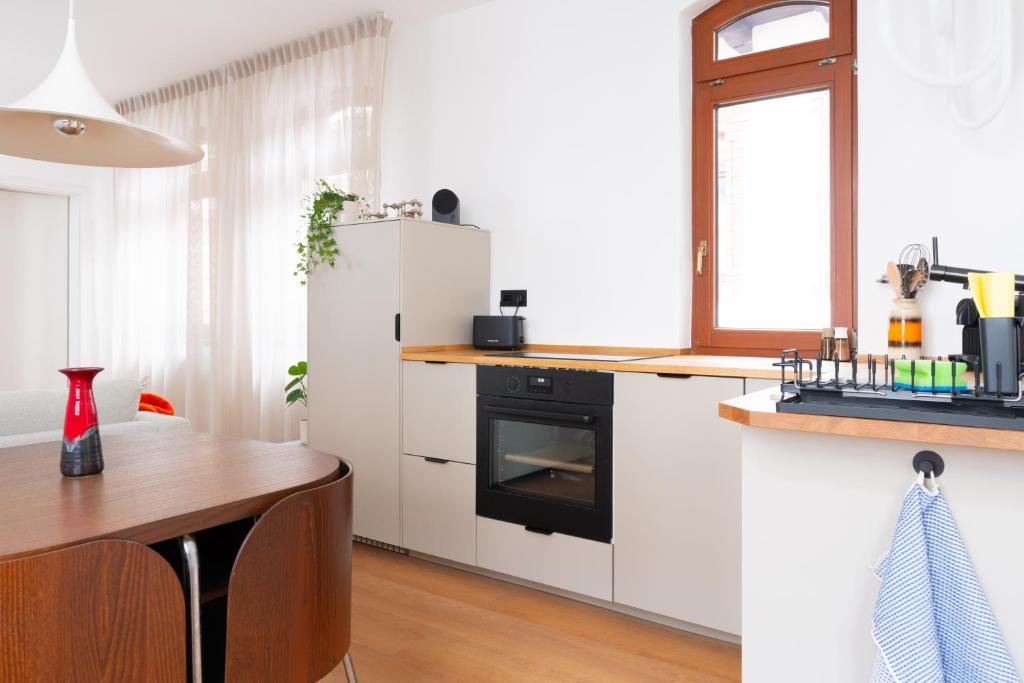 Ästhetische & Helle Design Apartments, Leipzig-Altlindenau 7