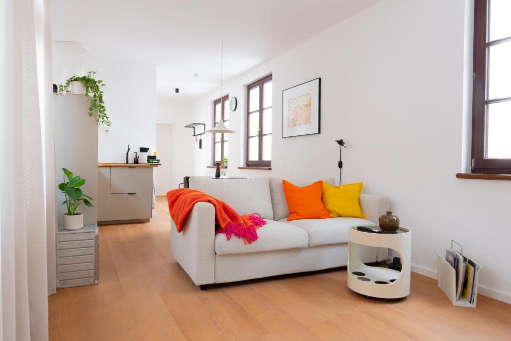 Wohnung in Leipzig: Ästhetische & Helle Design Apartments, Leipzig-Altlindenau