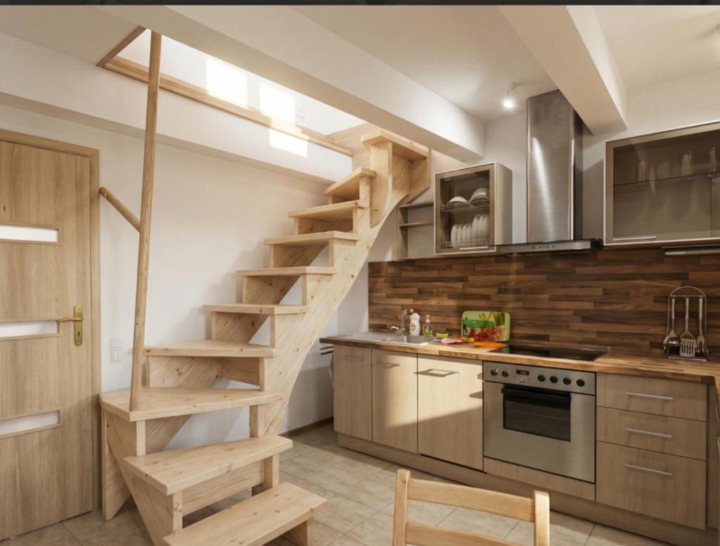 Giedrės Cozy Loft Old Town Bright Studio 1
