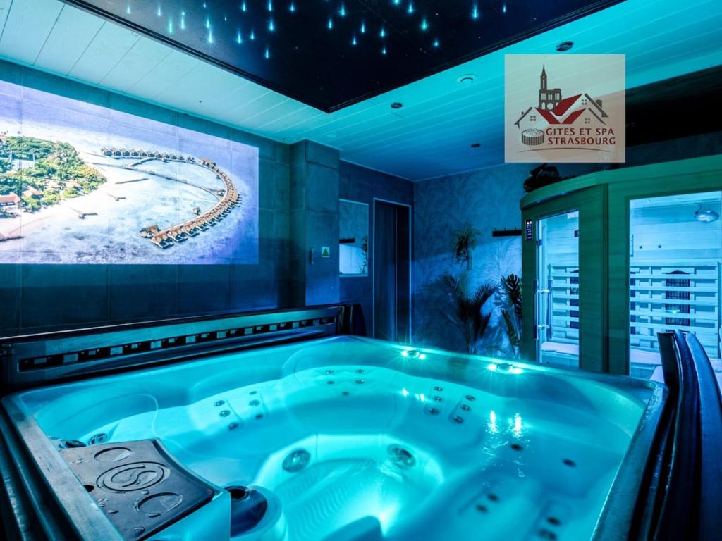 Gites Spa Strasbourg - Villa Cerf - SPA Privé, Sauna, Borne d'arcade, Babyfoot 1