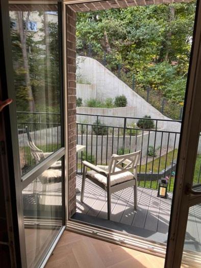 New Cozy Designer Apartment in Uzupis Walk to Old Town in a Luxury Building Garden View Balcony 8