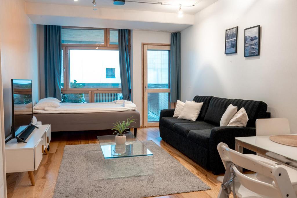 2ndhomes Modern Studio in Kamppi Center with Balcony & Sauna 2