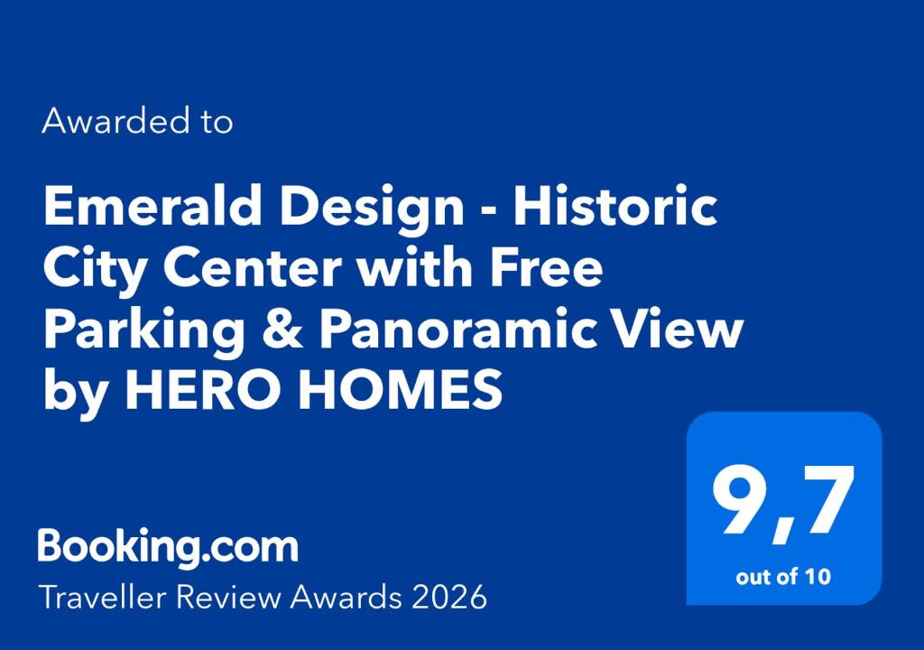 Emerald Design - Free Parking & Panoramic View by HERO HOMES 8