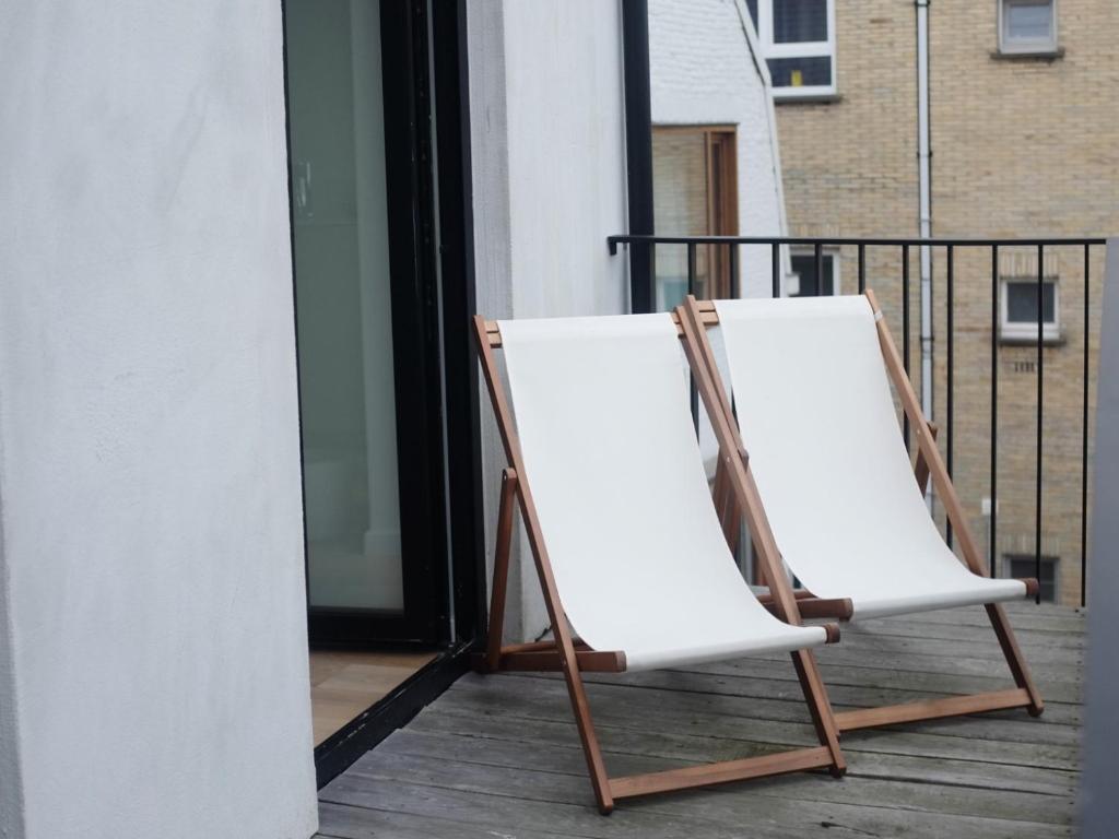 Design appartement met zonnig terras bij Gravensteen 6