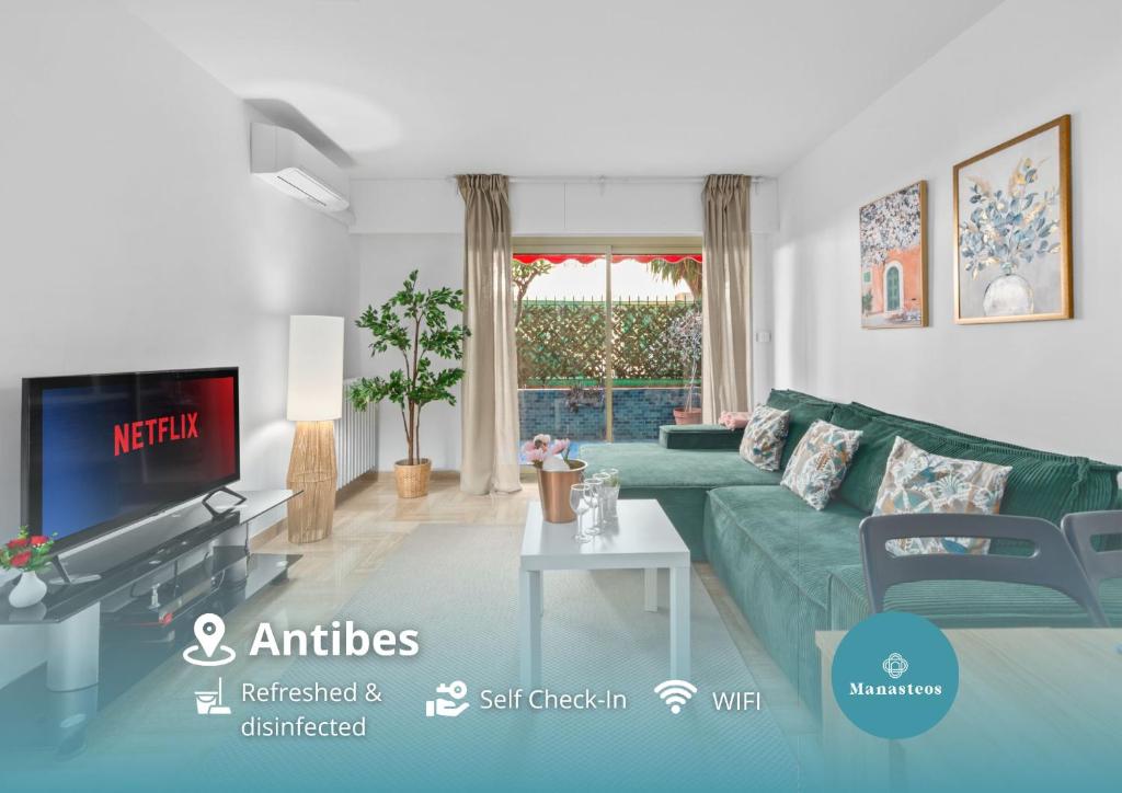 Centre d'Antibes - Joli appartement rénové - EZ 1