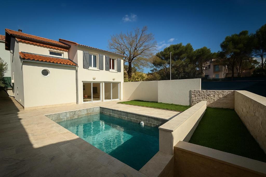 Havre de paix avec piscine & grand jardin 6 pers 1