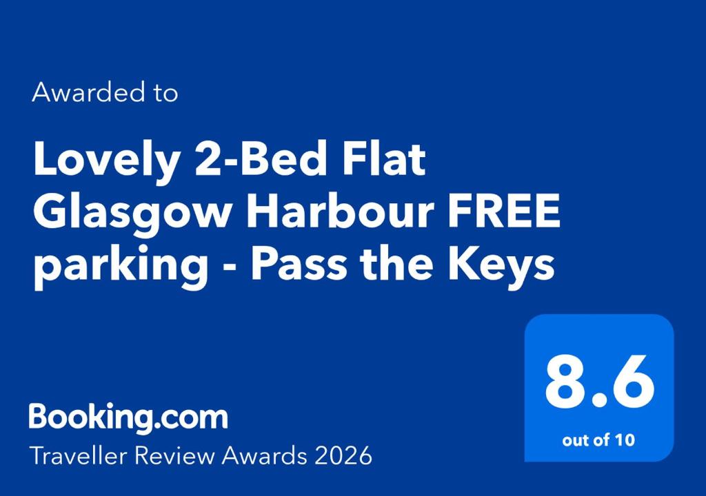 Lovely 2-Bed Flat Glasgow Harbour FREE parking - Pass the Keys 5