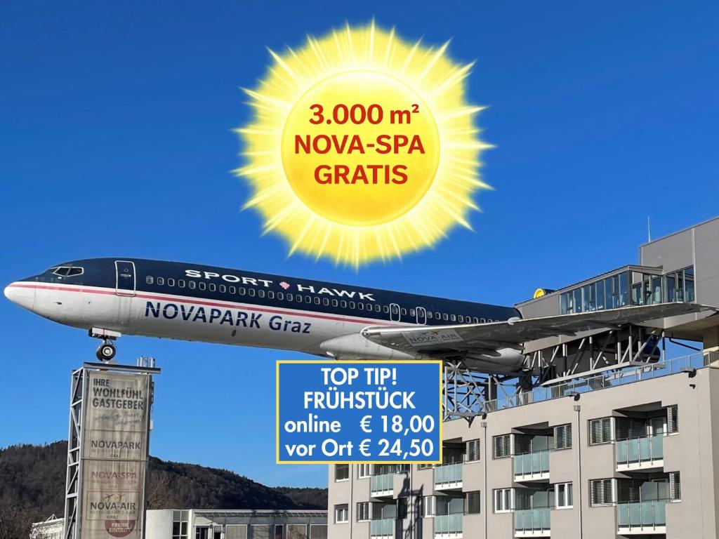 NOVAPARK Flugzeughotel Graz 1
