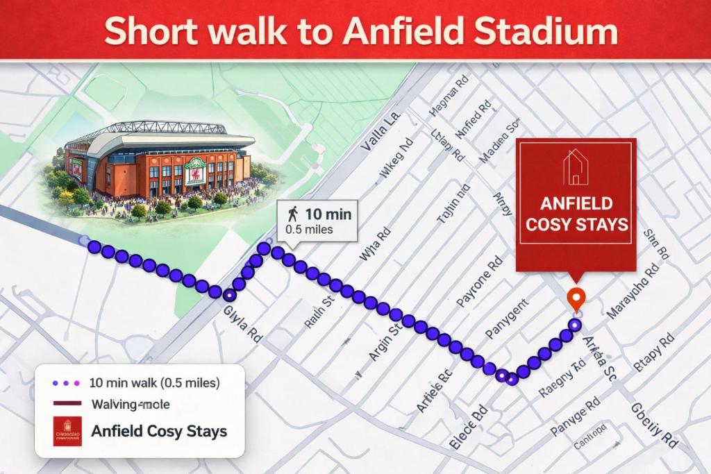 Anfield Cosy Stays - Close to Stadium - Sleeps 14 8