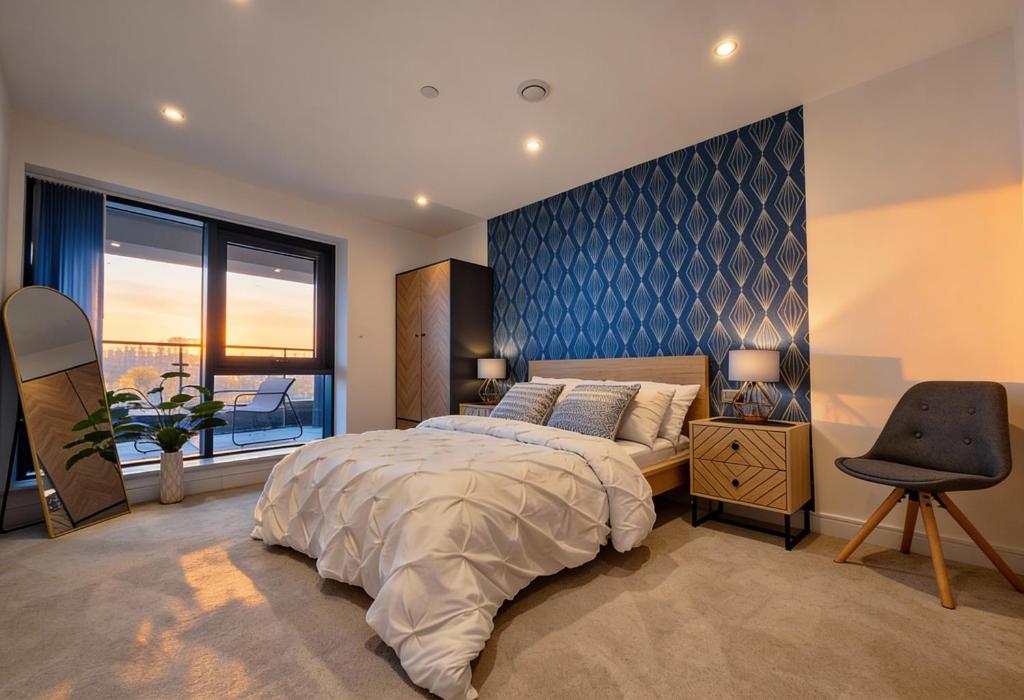 Modern Apartment City Center Leeds with Terrace 2