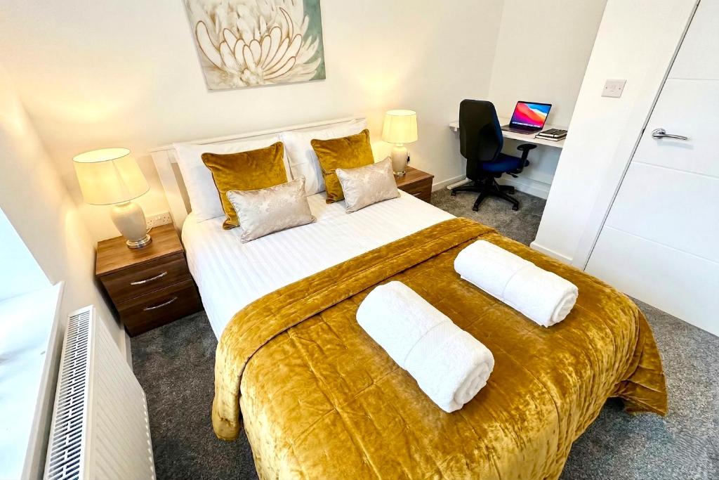Paradigm House, Stunning 2-Bedroom Apartment 1, free Parking, Oxford 7