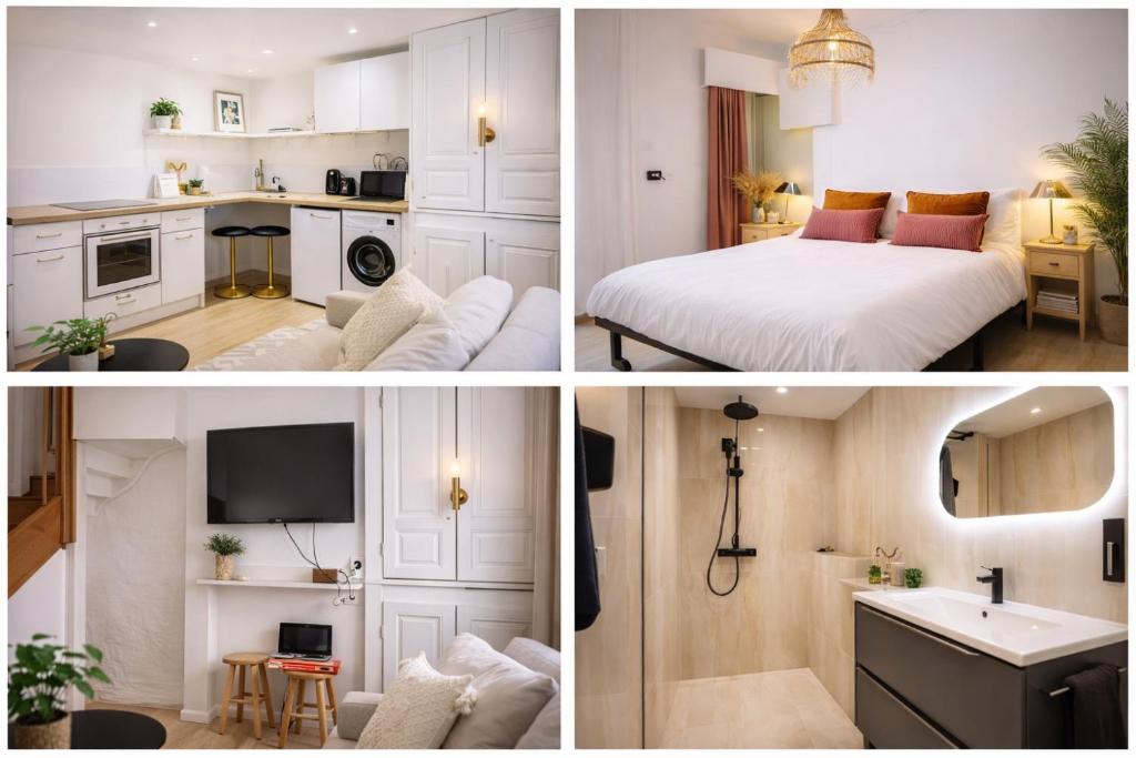 La Maison nette, calme, parking, 6 min a gare 4