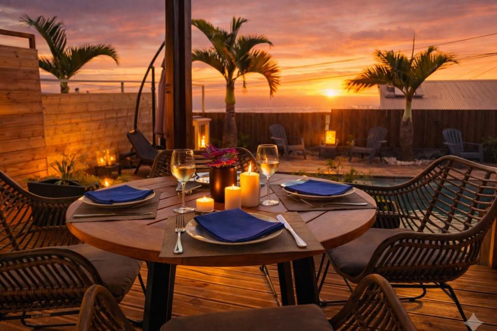 Spa Rooftop & Piscine chauffée- Villa des 4 Sens vue Océan 1