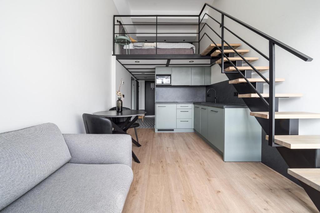 Moss loft apartment in Centre Self check-in 1