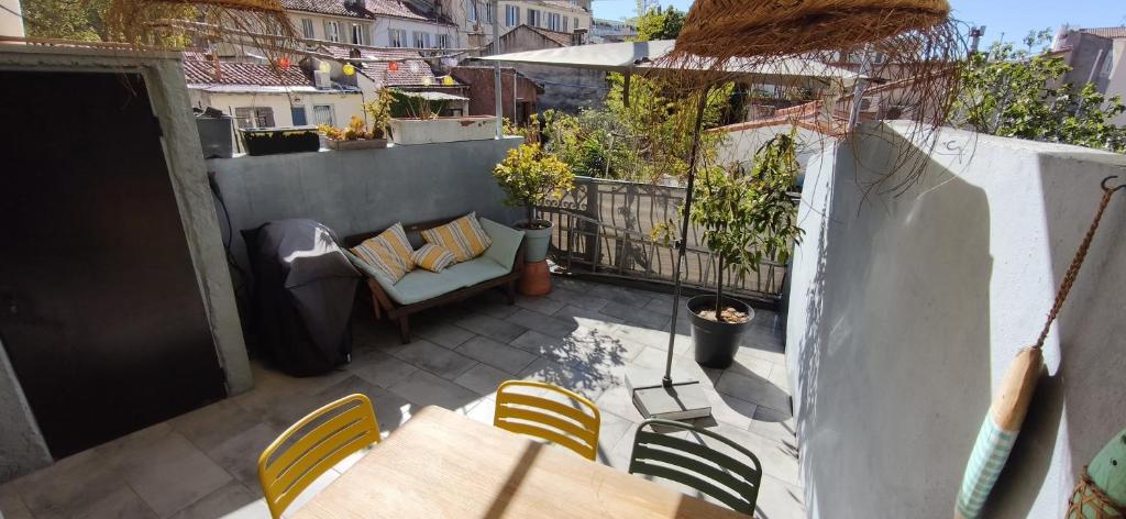 Duplex atypique terrasse 6