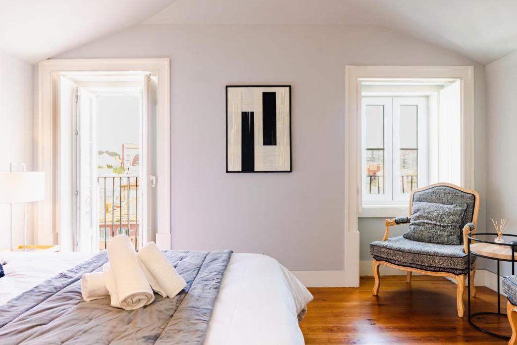 Apartment with a view of Lisbon - Castle views and central location 4