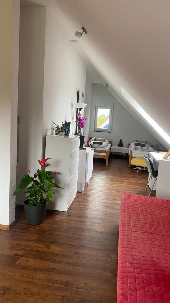 Deluxe helle Apartments mit Terrasse & WLAN zw Freiburg u Frankreich, private Zimmer für Handwerker 2