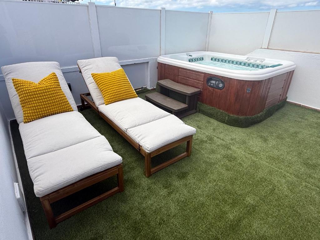 Casa Fayna Solarium con jacuzzi y barbacoa 4