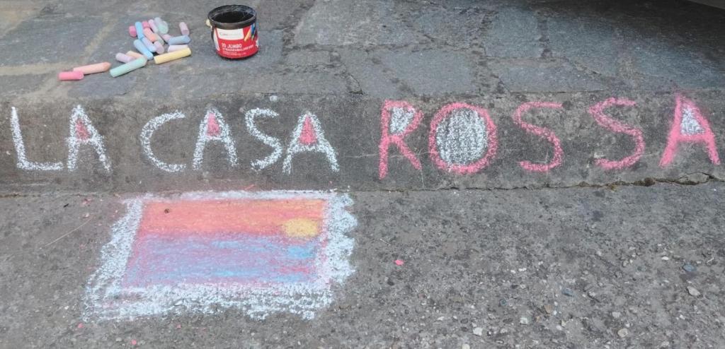 La casa rossa nel Monferrato a Moncucco Torinese 7