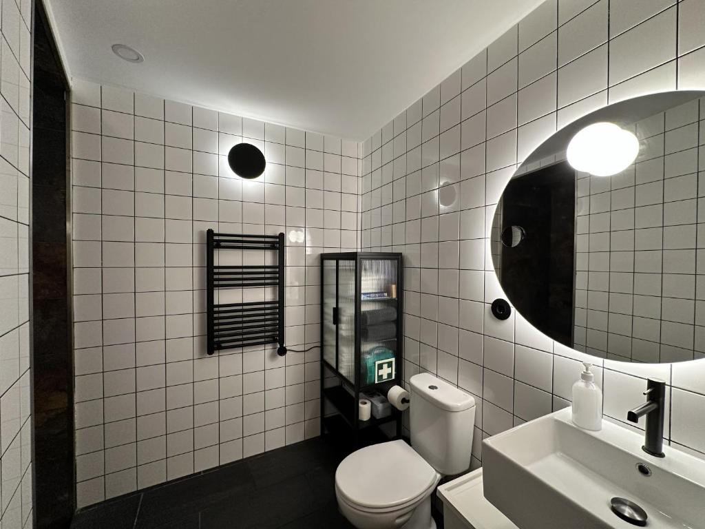 Apartamento acolhedor no centro da cidade, com pátio privado. 8