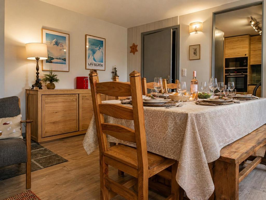 Appartement lumineux 2 ch Chamonix, proche Grands Montets, parking & ski locker 3