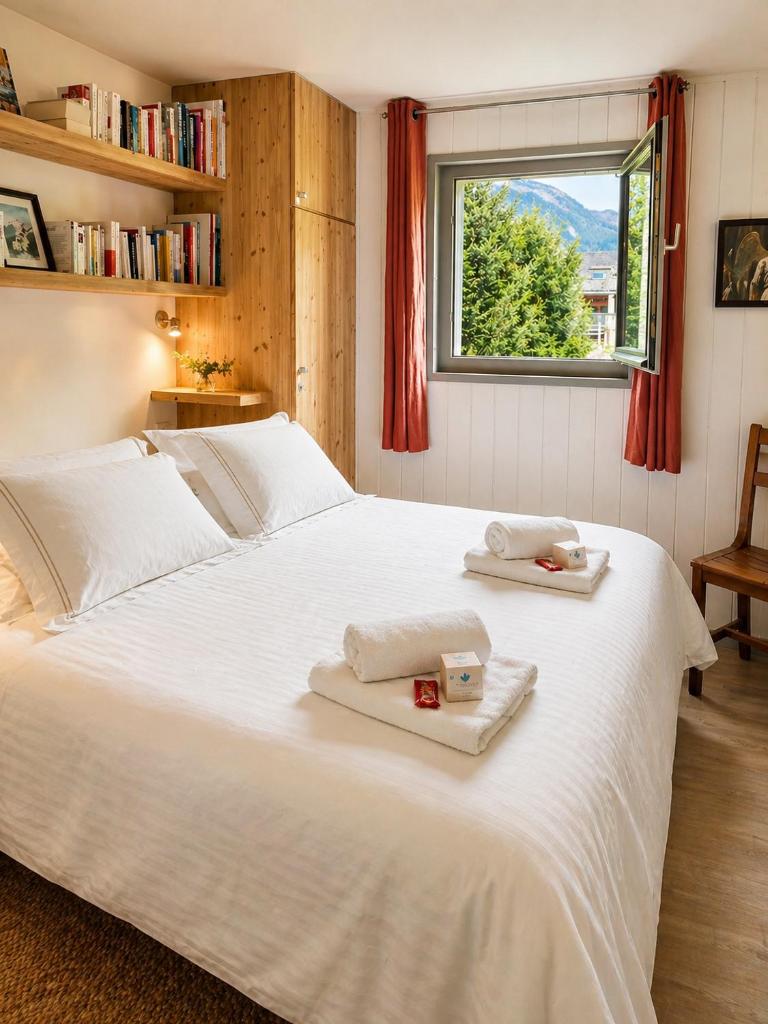 Appartement lumineux 2 ch Chamonix, proche Grands Montets, parking & ski locker 6