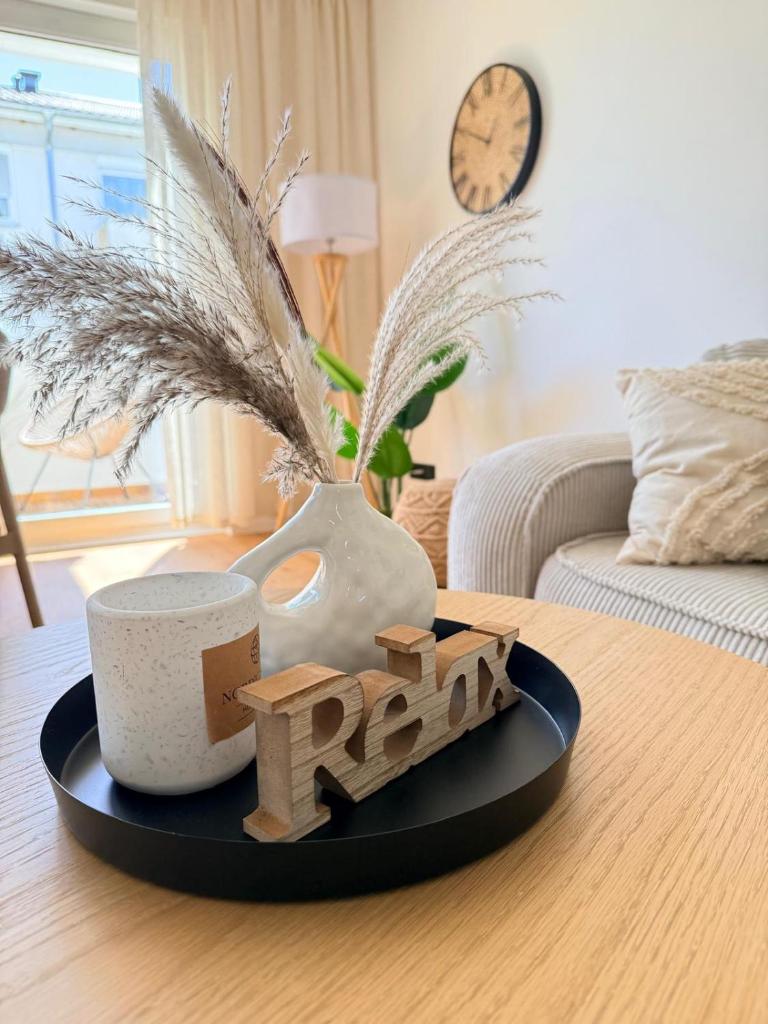 Stilvolles Boho-Apartment nahe Mainz mit Balkon & Parkplatz 7