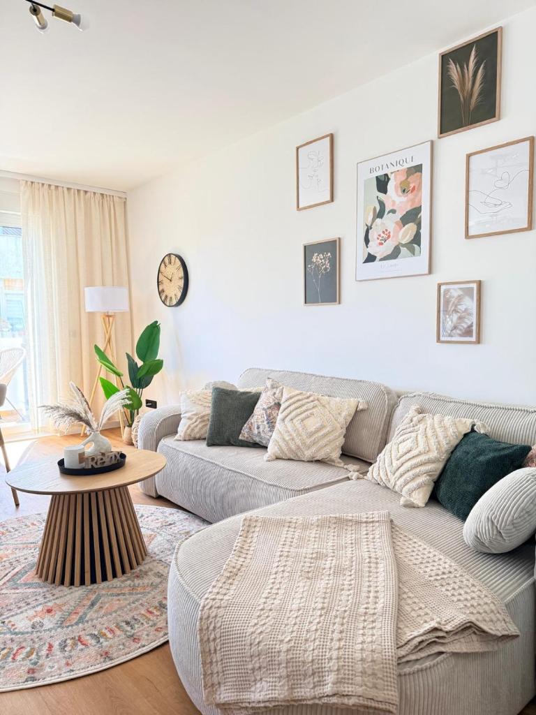 Stilvolles Boho-Apartment nahe Mainz mit Balkon & Parkplatz 3