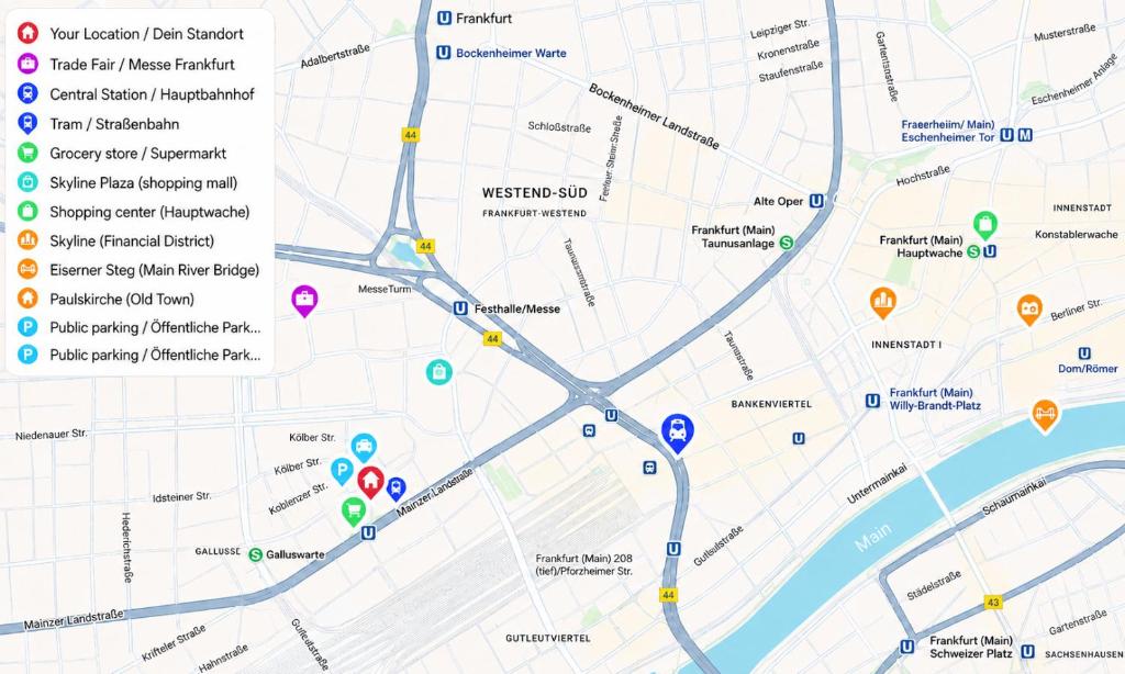 Urbanes Messe Apartment 4