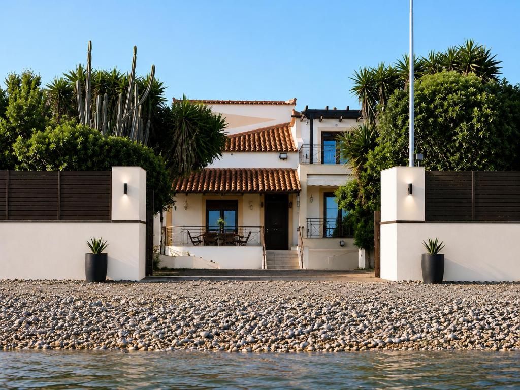 Villa Bella Loukisia Seafront 5BR Villa for 10 Near Athens 5