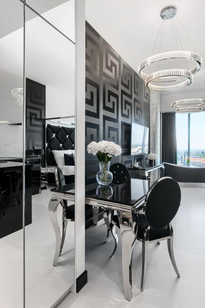 Goldstar Apartament- Wanna z widokiem, 18 Piętro, Hanza Tower Szczecin 4