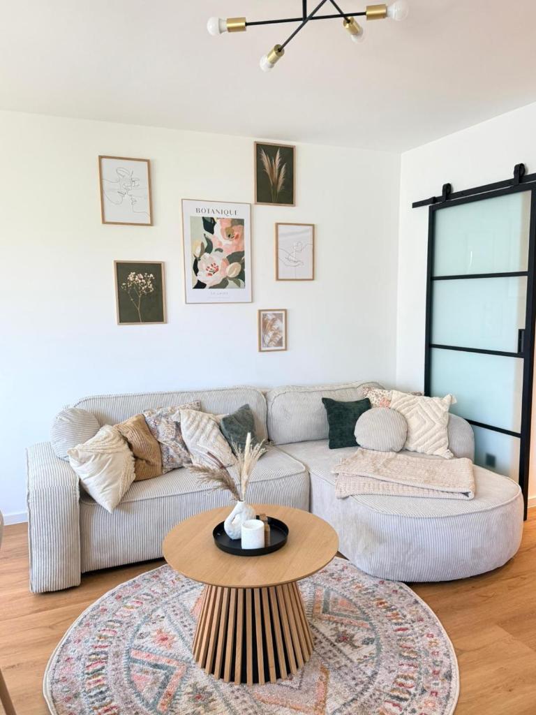 Stilvolles Boho-Apartment nahe Mainz mit Balkon & Parkplatz 8
