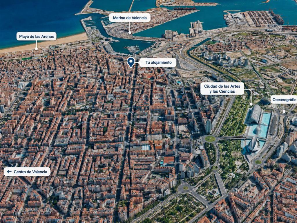 FLORIT FLATS - City Arts & Port Suites - 15 min Beach 7
