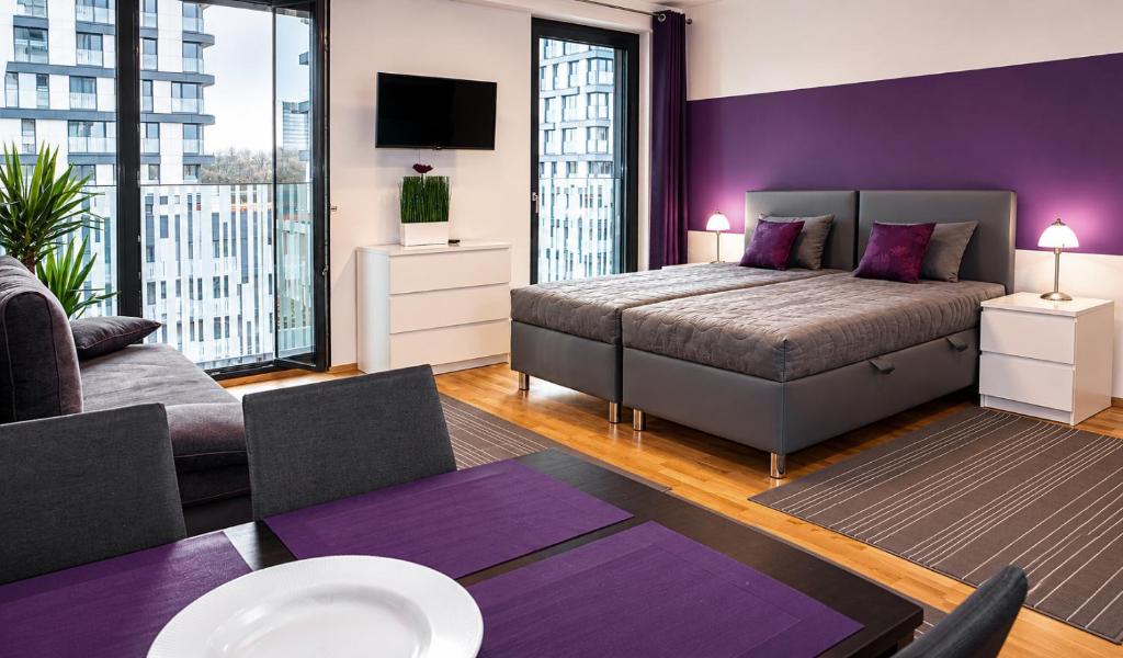 Prague apartment in residential tower · parking 7