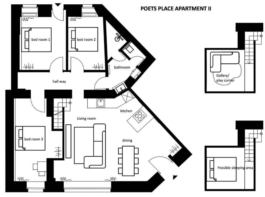 Poets Place Design Apartment in Kreuzberg 5
