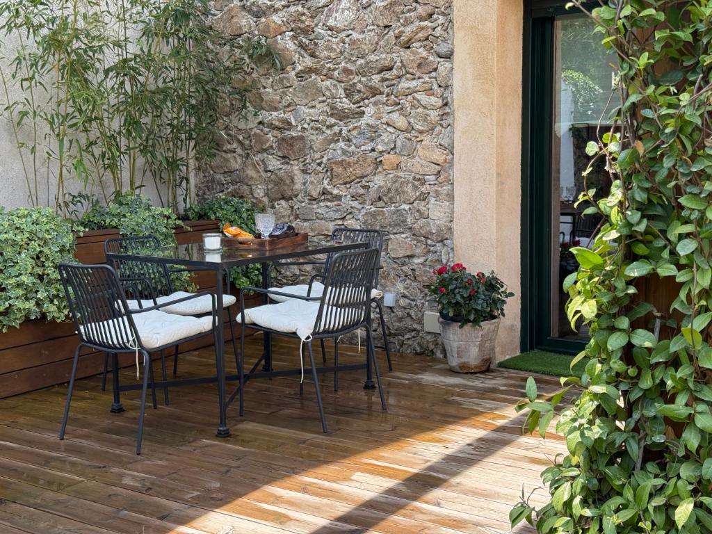 Casa del Concejo Segovia Aire acondicionado y jardín 8