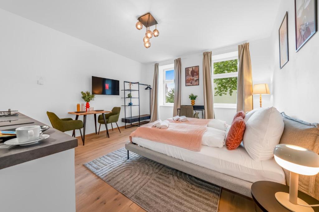 Premium Apartments, 10min to the city center, kitchen, no Elevator 5