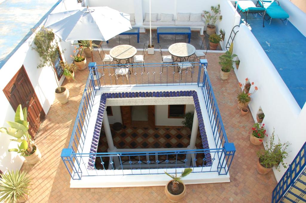 Balcon ou terrasse dans l'établissement Riad Dar Soufa