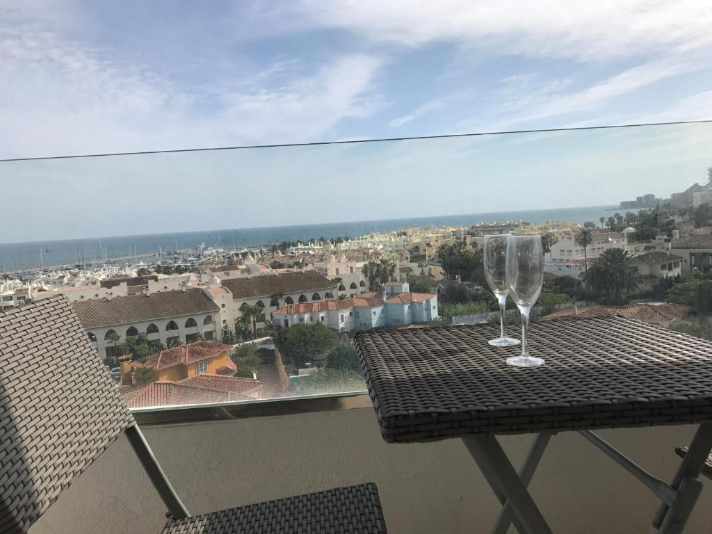 Balkón nebo terasa v ubytování APARTMENT SOL CARIHUELA TORREMOLINOS