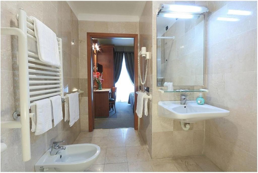 Kúpeľňa v ubytovaní Hotel Arcadia
