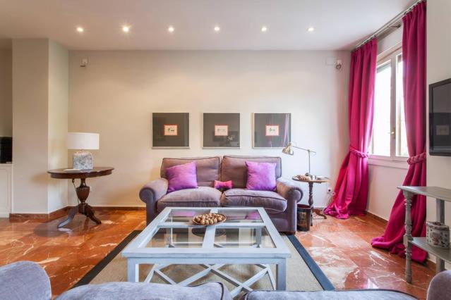 Posezení v ubytování Apartamento Plaza Nueva