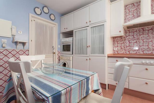 Kuchyň nebo kuchyňský kout v ubytování Apartamento Plaza Nueva