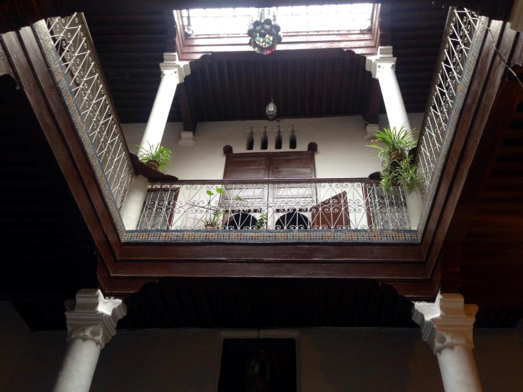 Balkon lub taras w obiekcie Hotel Riad Dalia Tetouan