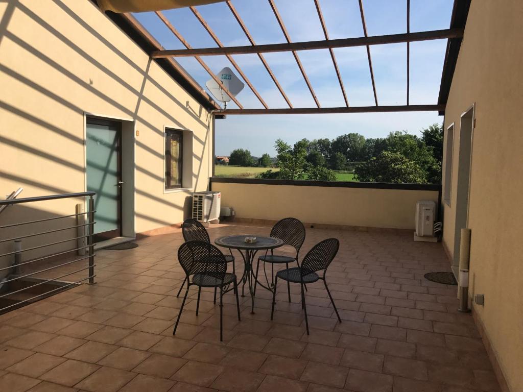 Balkon lub taras w obiekcie Valle Chiara