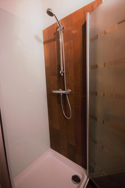 Koupelna v ubytování B&B Crijbohoeve