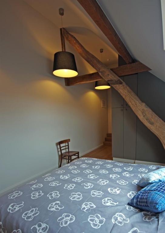 Postel nebo postele na pokoji v ubytování B&B Crijbohoeve