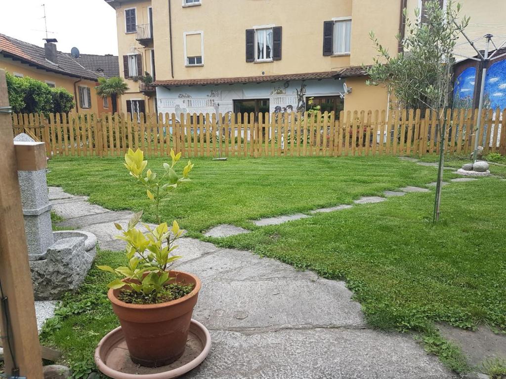 Vonkajšia záhrada v ubytovaní Casa Muffin 3
