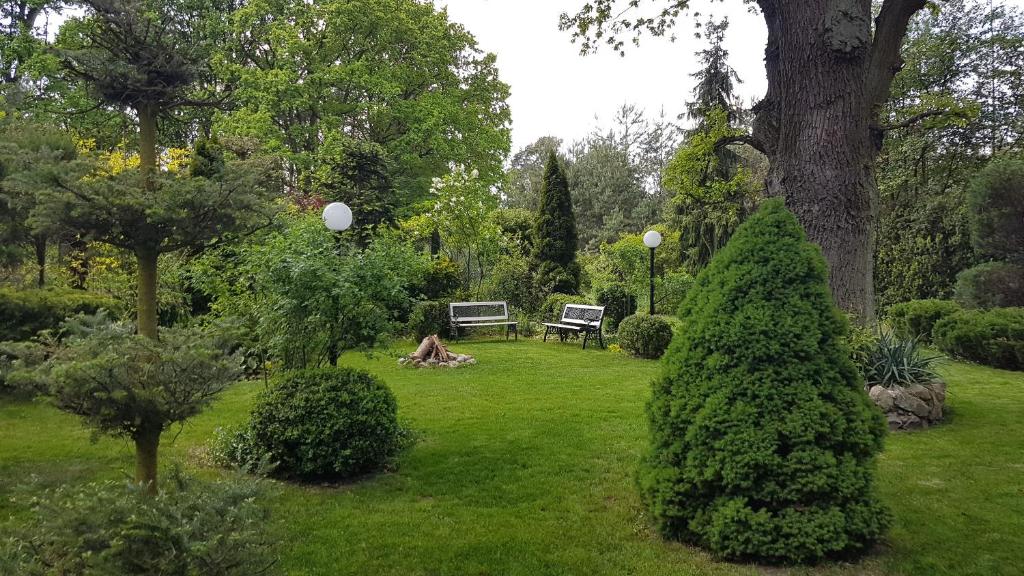 Ogród w obiekcie Fort Janowek